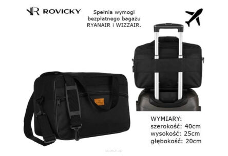 TORBA PODRÓŻNA R-TL15608 BLACK 2493 NN