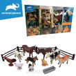ZWIERZĘTA WIEJSKIE/SAFARI/MORSKIE/DINO 60 SZT 4763 - 4