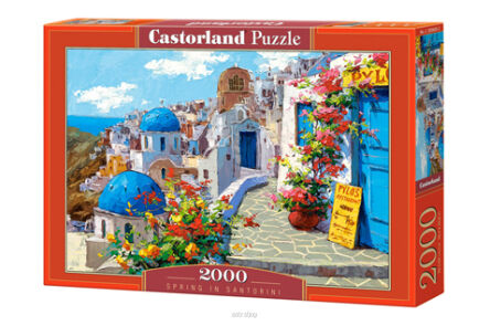 CASTOR PUZZLE 2000 SPRING IN SANTORINI 0603