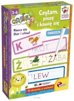 KAROTKA BAWIĘ SIĘ CZYTAM I PISZĘ ZWIERZĘTA 6931