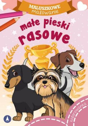 MALUSZKOWE MALOWANIE MAŁE PIESKI RASOWE 6653