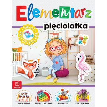 ELEMENTARZ 5-LATKA ŚWIAT PRZEDSZKOLAKA 8351