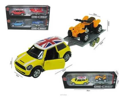 AUTO LAWETA QUAD Z PRZYCZEPĄ 35X10 CM 1057