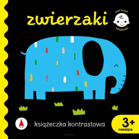 KSIĄŻECZKA KONTRASTOWA ZWIERZAKI 6615