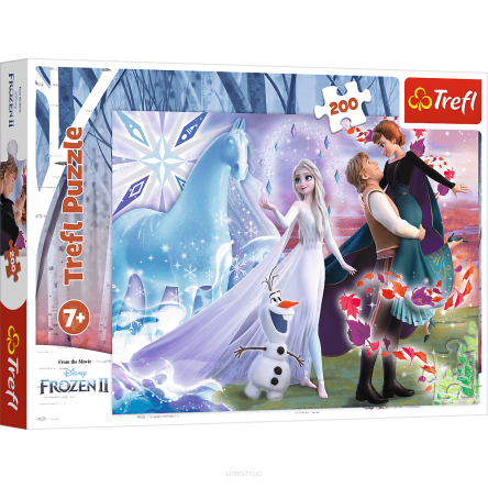 TREFL PUZZLE 200 MAGICZNY ŚWIAT SIÓSTR 2656 NN