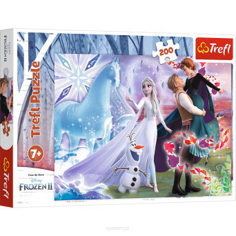 TREFL PUZZLE 200 MAGICZNY ŚWIAT SIÓSTR 2656 NN