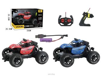 AUTO NA RADIO JEEP Z ŁADOWARKĄ 33X20 CM 7830