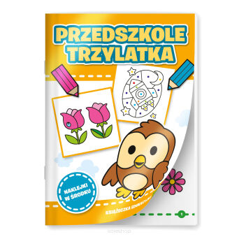KOLOROWANKA Z NAKLEJKAMI PRZEDSZKOLE TRZYLAT 2237
