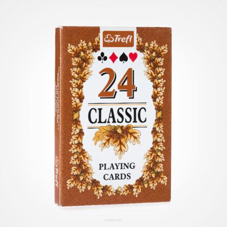 KARTY DO GRY 24 CLASSIC TREFL [15] 2456