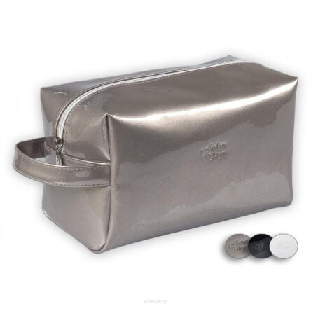 KOSMETYCZKA DAMSKA METALLIC 22x13x12 CM 7041 NN