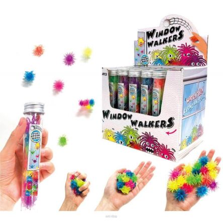 POTWORKI ŻELOWE SCHODZĄ PO SZYBIE 16 CM (24) 5722