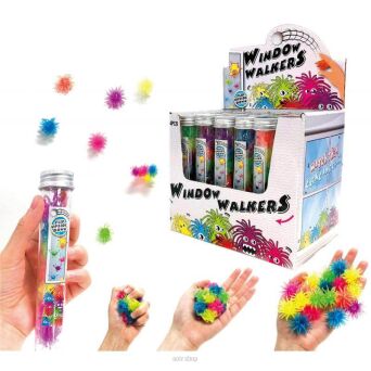 POTWORKI ŻELOWE SCHODZĄ PO SZYBIE 16 CM (24) 5722