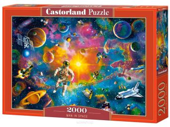 CASTOR PUZZLE 2000 MAN IN SPACE 0849