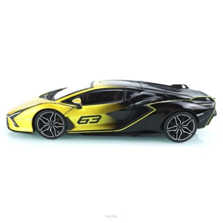 BBURAGO 1:18 LAMBORGHINI SIAN FKP 37 YELLOW FADE N