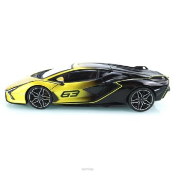 BBURAGO 1:18 LAMBORGHINI SIAN FKP 37 YELLOW FADE N