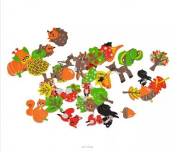 NAKLEJKI Z PIANKI LAS 5353