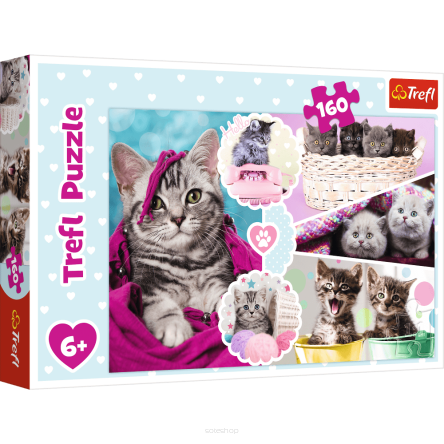 TREFL PUZZLE 160 UROCZE KOTKI 3712 NN