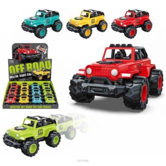 AUTO TERENOWE JEEP PLASTIK NAPĘD 14 CM (12) 8035