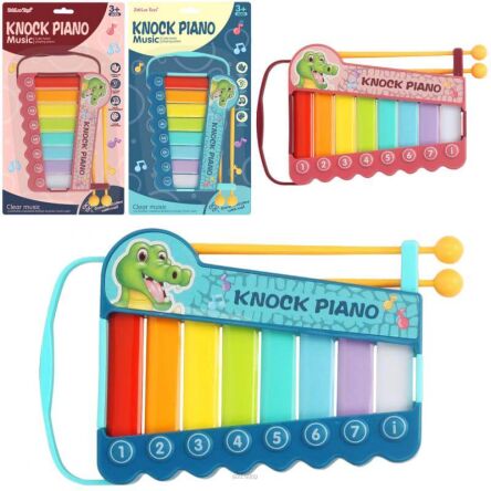 CYMBAŁKI Z KROKODYLEM 33X19 CM 9217