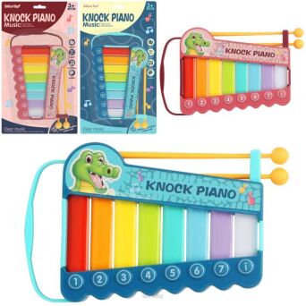 CYMBAŁKI Z KROKODYLEM 33X19 CM 9217