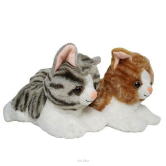 PLUSZ KOTEK PRĘGOWANY LEŻĄCY 21 CM 2189