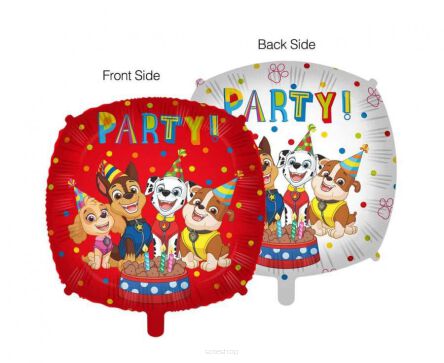 BALON FOLIOWY PAW PATROL PARTY 18