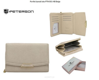 PORTFEL DAMSKI EKO PTN 001-HB BEIGE 4843 NN