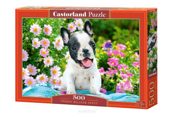 CASTOR PUZZLE 500 FRENCH BULLDOG PUPPY 3650