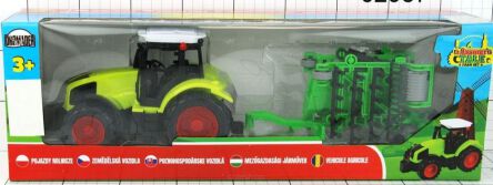 TRAKTOR MASZYNĄ ROLNICZĄ 42X13 CM 9878