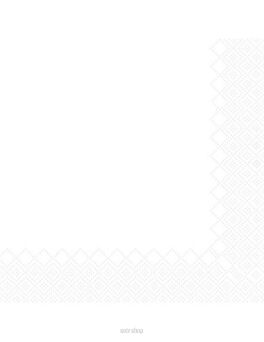 SERWETKI HRC LUNCH BIAŁE 33x33 CM (50) 0556