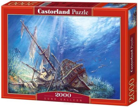 CASTOR PUZZLE 2000 SUNK GALLEON 0252