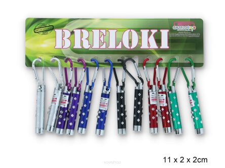 BRELOK LASER 11 CM (12) 6602