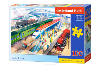 CASTOR PUZZLE 100 TRAIN STATION 1190