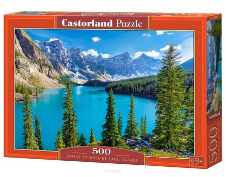 CASTOR PUZZLE 500 SPRING AT MORAINE LAKE CANDA 381