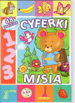 KOLOROWANKA CYFERKI MISIA 7671