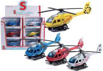 HELIKOPTER METAL 10 CM (24) 7069