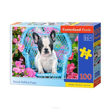 CASTOR PUZZLE 100 FRENCH BULLDOG PUPPY 1152