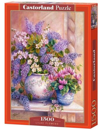 CASTOR PUZZLE 1500 LILAC FLOWERS 1653