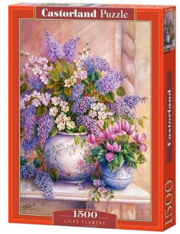 CASTOR PUZZLE 1500 LILAC FLOWERS 1653