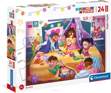 CLEMENTONI PUZZLE 24 MAXI NIGHT NIGHT NOC 2139 NN