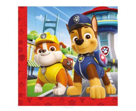 SERWETKI PAW PATROL 33x33 (20) [12] 5290