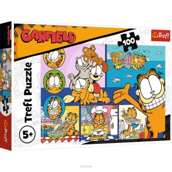 TREFL PUZZLE 100 LENIWY GARFIELD 5210 NN