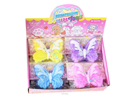 GNIOTEK SQUISHY MOTYL XXL 17X13 CM (12) 1831