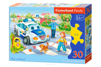 CASTOR PUZZLE 30 WAY TO SCHOOL 3389