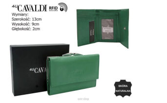 PORTFEL DAMSKI SKÓRA RD-18-GCL TURQUOISE 0665 NN