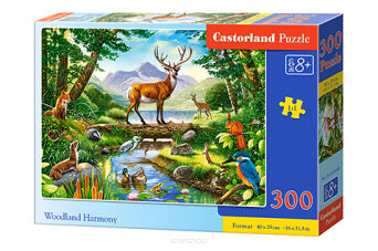 CASTOR PUZZLE 300 WOODLAND HARMONY 0408