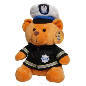PLUSZ MIŚ POLICJANT 18 CM 3735