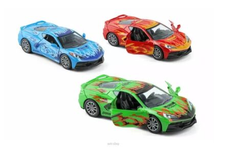 AUTO METAL SPORTOWY Z NAPĘDEM (12) 0534