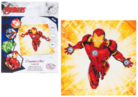 CRYSTAL ART DIAMENT MOZAIKA 18X18 IRON MAN 8627 NN