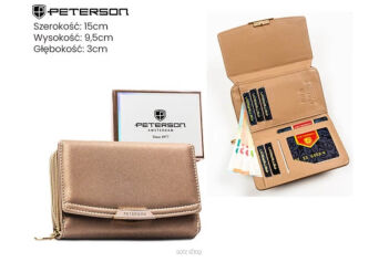 PORTFEL DAMSKI PTN 001-HN6 PURPLE 2547 NN